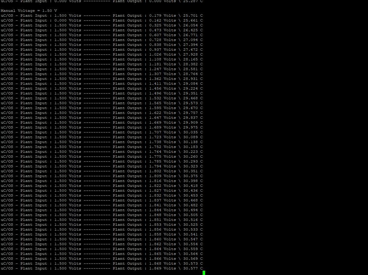 FreeRTOS task timing and sensor output